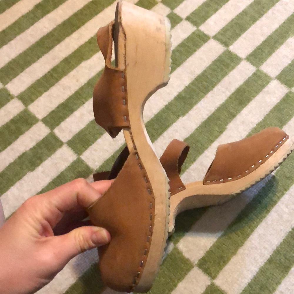 Brown Wooden Clogs Lotta From Stockholm 9 - Picture 7 of 13